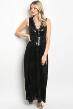 S11-4-5-D25414 BLACK WITH SEQUINS DRESS 2-2-2