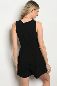 SA-3-6-2-R749701 BLACK ROMPER 1-2-2-1