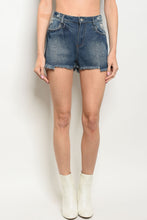S18-8-3-S71285 DARK BLUE DENIM SHORTS 2-2-2