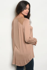 S9-17-1-T12564 TAUPE TOP 2-2-2