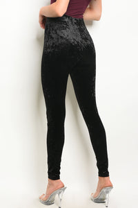S11-8-5-L211622 BLACK VELVET LEGGINGS 1-3-3-2