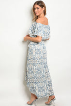 S18-7-5-D3259 OFF WHITE BLUE DRESS 2-2-2