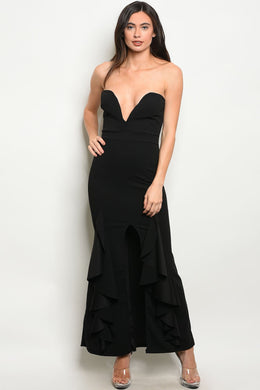 Z-B-D23478 BLACK DRESS 2-2-2
