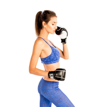 Patterned Sports Blue Space Dyed Bra