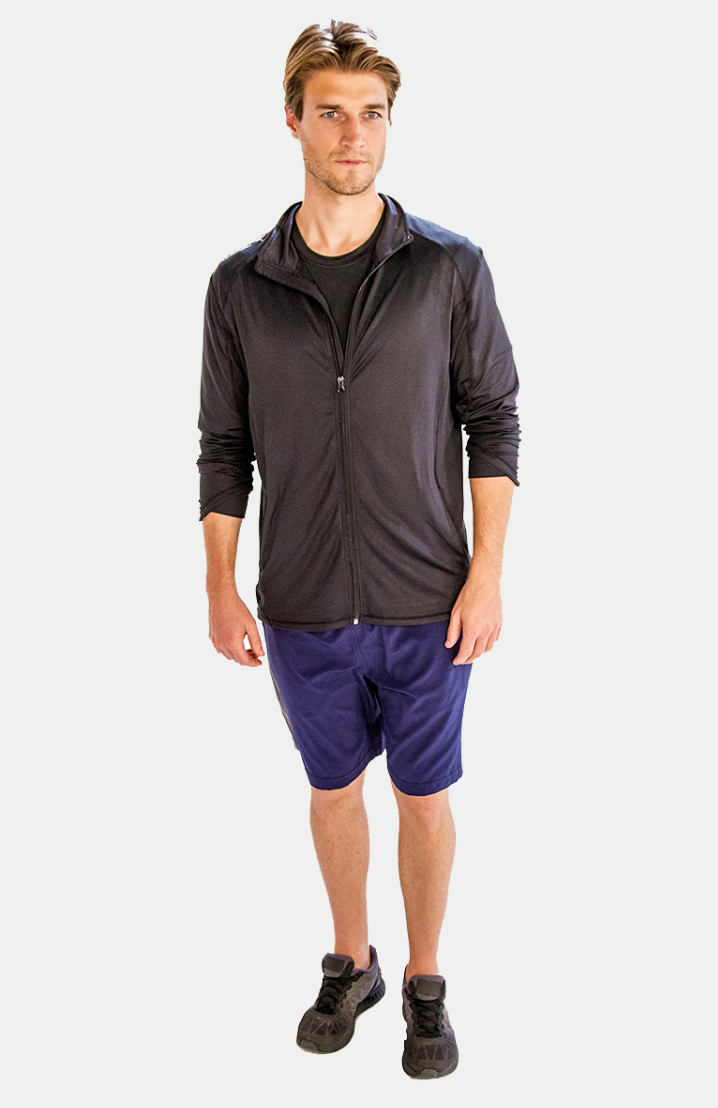 Menswear Low Pro Glossy Performance Jacket