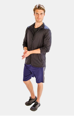 Menswear Low Pro Glossy Performance Jacket