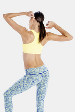 Yellow Widestrap Sports Bra