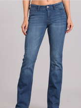 Mid Rise Denim Blue Wide Leg Jean $17.50 ea