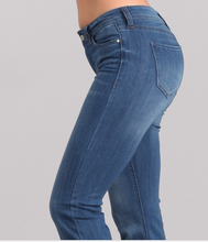 Mid Rise Denim Blue Wide Leg Jean $17.50 ea