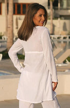 White Gauze Robe